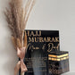 Hajj Mubarak Acrylic Laser Cut and Engraved Display Sign