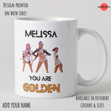 Personalized K-Pop "Golden" Demon Hunter Mug | Custom Name Coffee Cup