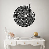 4 Quls Acrylic Wall Calligraphy – Islamic Wall Hanging Arabic Décor for Home & Prayer Room