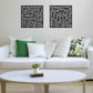 Kufic Surah Al Falaq, Surah An Nas Islamic Acrylic Wall Art Decor
