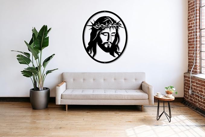 Jesus Christ Frame - Christmas & Baptism - For Church or Home