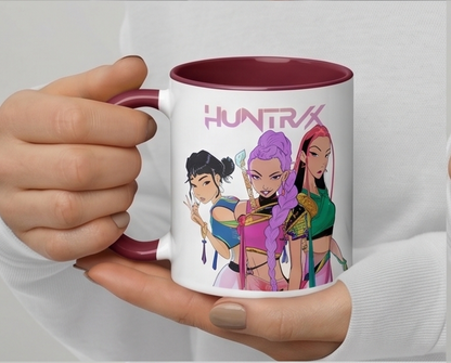 KPop Demon Hunters Girl Crush HUNTR/X Two-Tone Mug