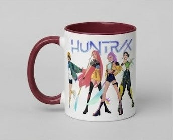 Pyramid International Kpop Demon Hunters Huntrix Girls Coffee Mug - 11oz Ceramic Coffee Mug - Cute Anime Gift for Kids and Fans - Dishwasher and Microwave Safe