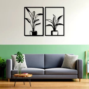 3D Plants Acrylic Wall Art - Wall Decoration | Wall Hanging, Wall Decor